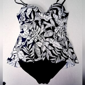 Christina Black Swimsuit Built In Bra